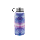 Iconix Milky Way Blue Stainless Steel Hot and Cold Flask - Stainless Steel Lid
