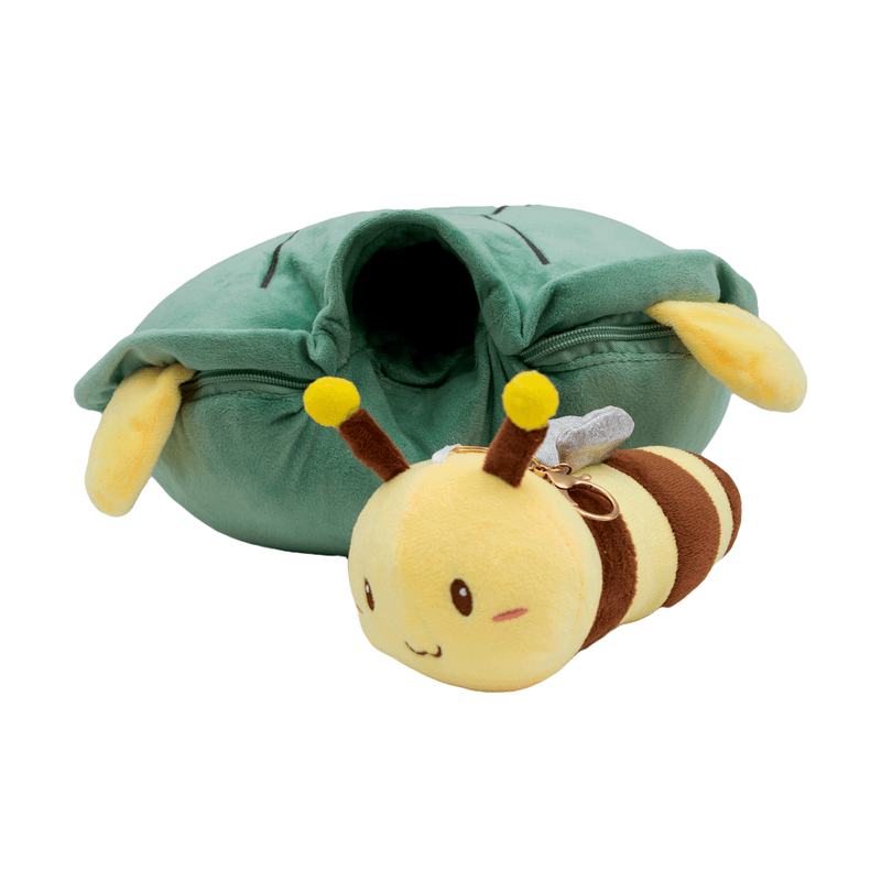 2 in 1 Turtle Bee Plush toy and blanket