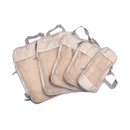 Iconix Premium 5 Piece Travel Organizers with Breathable Mesh