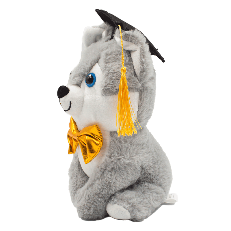 Graduation stuffed dog deals