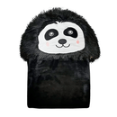 Animal Fluffy Fleece Unisex Hooded Blankets - Panda