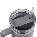 1.2L Stainless Steel Thermo Travel Flask with handle - Grey