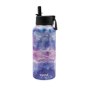 Iconix Milky Way Blue Stainless Steel Hot and Cold Flask - Straw Lid