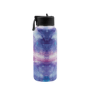 Iconix Milky Way Blue Stainless Steel Hot and Cold Flask - Straw Lid