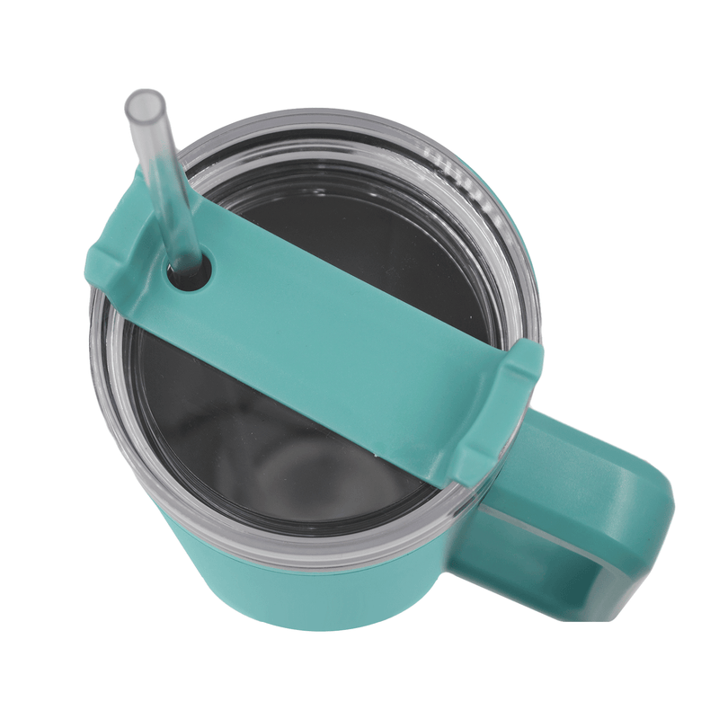 1.2L Stainless Steel Thermo Travel Flask with handle - Teal