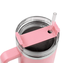 1.2L Stainless Steel Thermo Travel Flask with handle - Pink