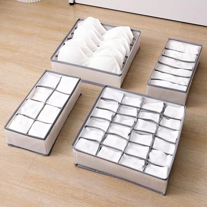 4 Piece Drawer Storage Organiser Set