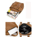 Ladies PU leather Anti-Theft Backpack Professional - F9078