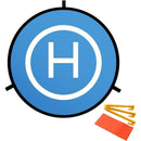 Glow In The Dark Double Sided Pop-up Portable Reflective Drone Landing Pad