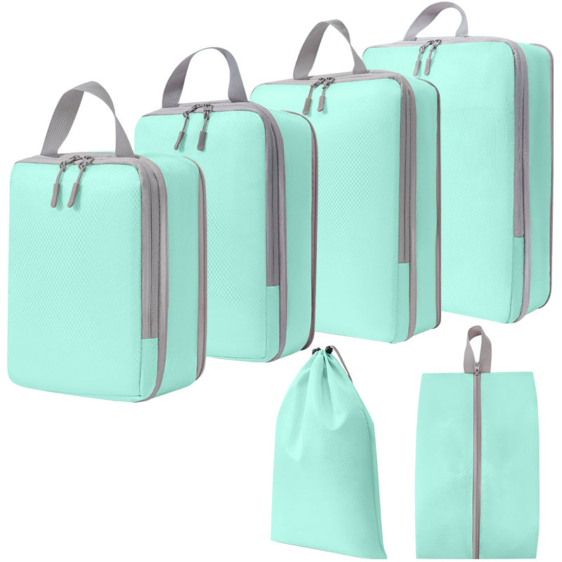 6 Piece Travel Luggage Organiser Set