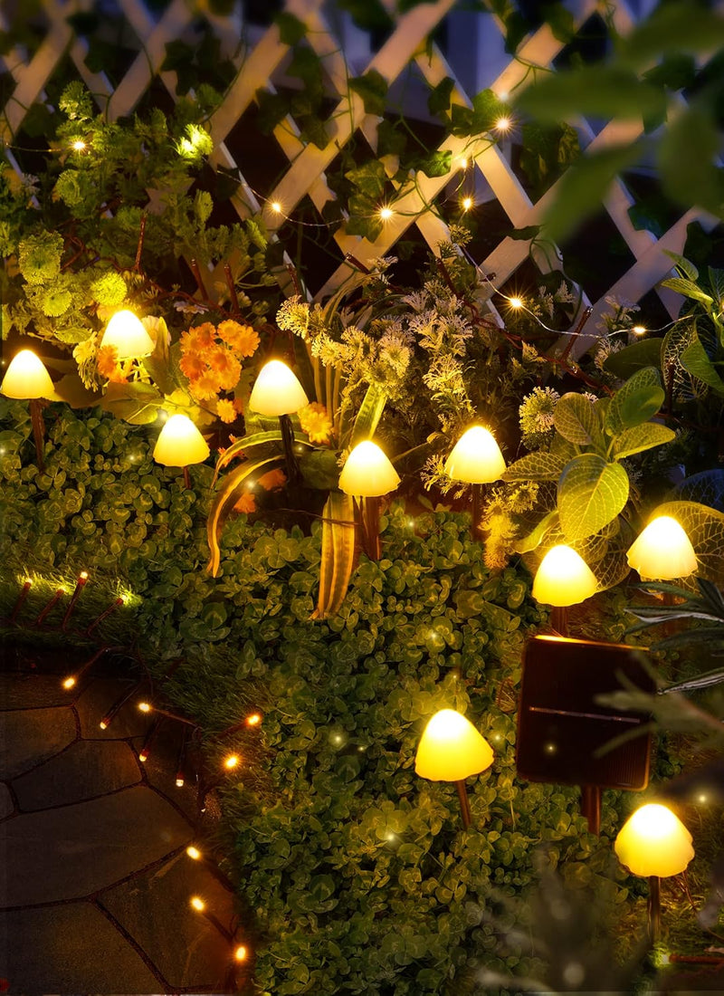 Iconix 5m 20 LED Mushroom String  Lights