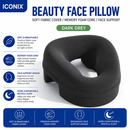 Beauty Face Pillow – Ergonomic Memory Foam Face Support Cushion