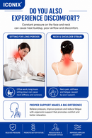 Beauty Face Pillow – Ergonomic Memory Foam Face Support Cushion