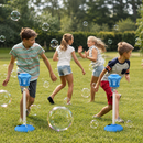Kids Bubble Torch Machine with Lights & Rechargeable Battery - Blue