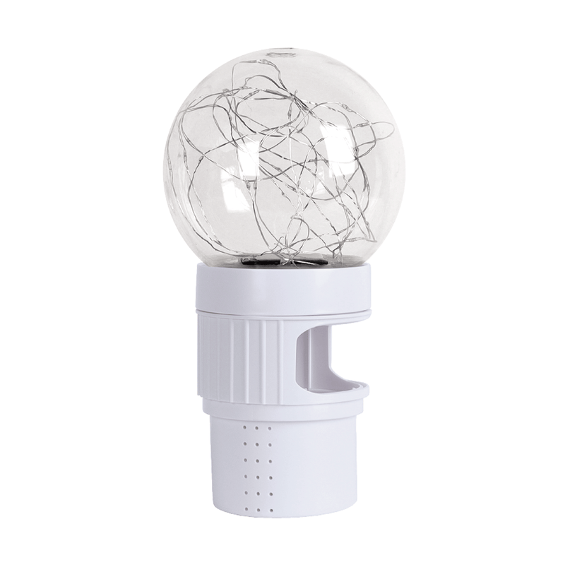 Solar LED Warm White Bulb Chlorine Floater