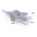 Contoured Memory Foam Pillow for Neck and Shoulder Pain Relief