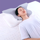 Contoured Memory Foam Pillow for Neck and Shoulder Pain Relief