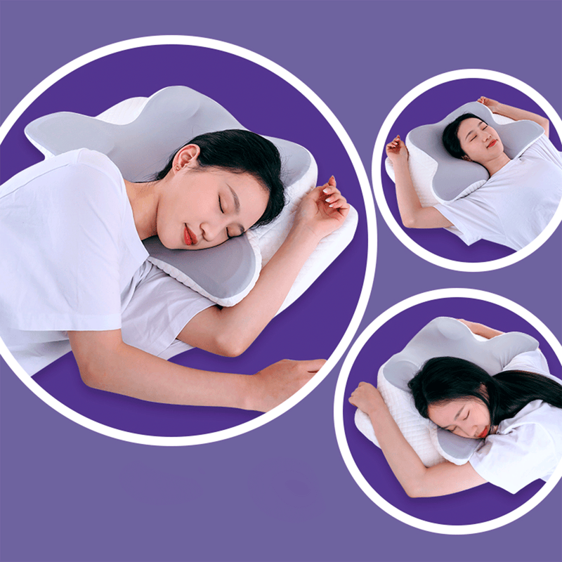 Memory Foam Beauty Sleep Pillow For Neck And Shoulder Pain