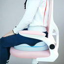 Contoured XL Memory Foam Office Chair Sitting Cushion - Black