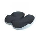 Contoured Memory Foam Office Chair Sitting Cushion - Black