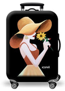 Printed Luggage Protector - Daisy Love