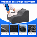 Ergonomic 3-Tier Under-Desk Elevation Footrest for back support