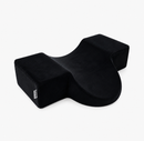 Iconix Ergonomic Eyelash Extension Pillow with Tool Pockets – Black