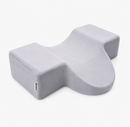 Iconix Ergonomic Eyelash Extension Pillow with Tool Pockets – Grey