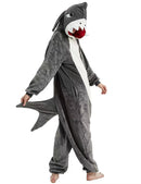 Adult Shark Onesie with Hood, Fin and Tail
