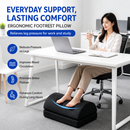 Iconix Ergonomic Adjustable Footrest Pillow with High-density foam support
