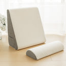 2 Piece Memory Foam Multi-Angle Orthopedic Bed Wedge Pillow