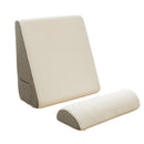 2 Piece Memory Foam Multi-Angle Orthopedic Bed Wedge Pillow