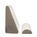 2 Piece Memory Foam Multi-Angle Orthopedic Bed Wedge Pillow
