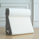 3 Piece Adjustable Memory Foam Wedge Pillow with Headrest