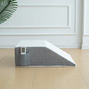 Memory Foam Orthopedic Wedge Pillow – Leg Ramp to Reduce Swelling