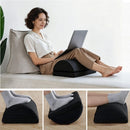 Iconix Ergonomic Adjustable Footrest Pillow with High-density foam support