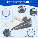 Iconix Adjustable 3-Piece Orthopedic Wedge Pillow Set