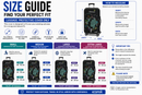 Printed Luggage Protector Cover - Globe and Landmarks