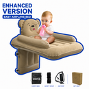 Iconix Inflatable Baby Mattress for Car and Airplane Travel with Safety Strap