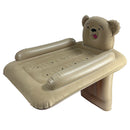 Iconix Inflatable Baby Mattress for Car and Airplane Travel with Safety Strap