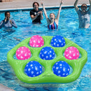 Inflatable Pool Ball Toss Game Set with 7 Balls – Family Water Fun