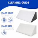 Iconix Side Sleeper Wedge Pillow for Pregnancy & Recovery