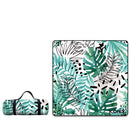 Water Resistant Picnic Blanket 200x200cm Foldable Beach Mat - Tropical Jungle