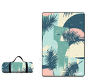 Water Resistant Picnic Blanket 148x200cm Foldable Beach Mat - Urban Jungle