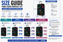 Printed Luggage Protector Cover - World Passport Stamps