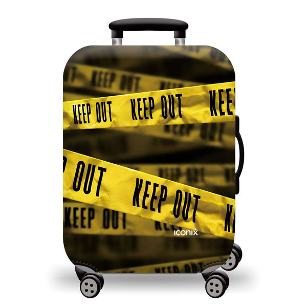Printed Luggage Protector Cover - Keep Out