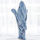 Kids Fluffy Shark Sleeping Bag