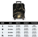Printed Luggage Protector Cover - Cosmic Masked Guardian
