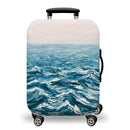 Printed Luggage Protector Cover - Ocean Wave Travels