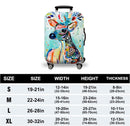 Printed Luggage Protector Cover - Vibrant Boho Deer